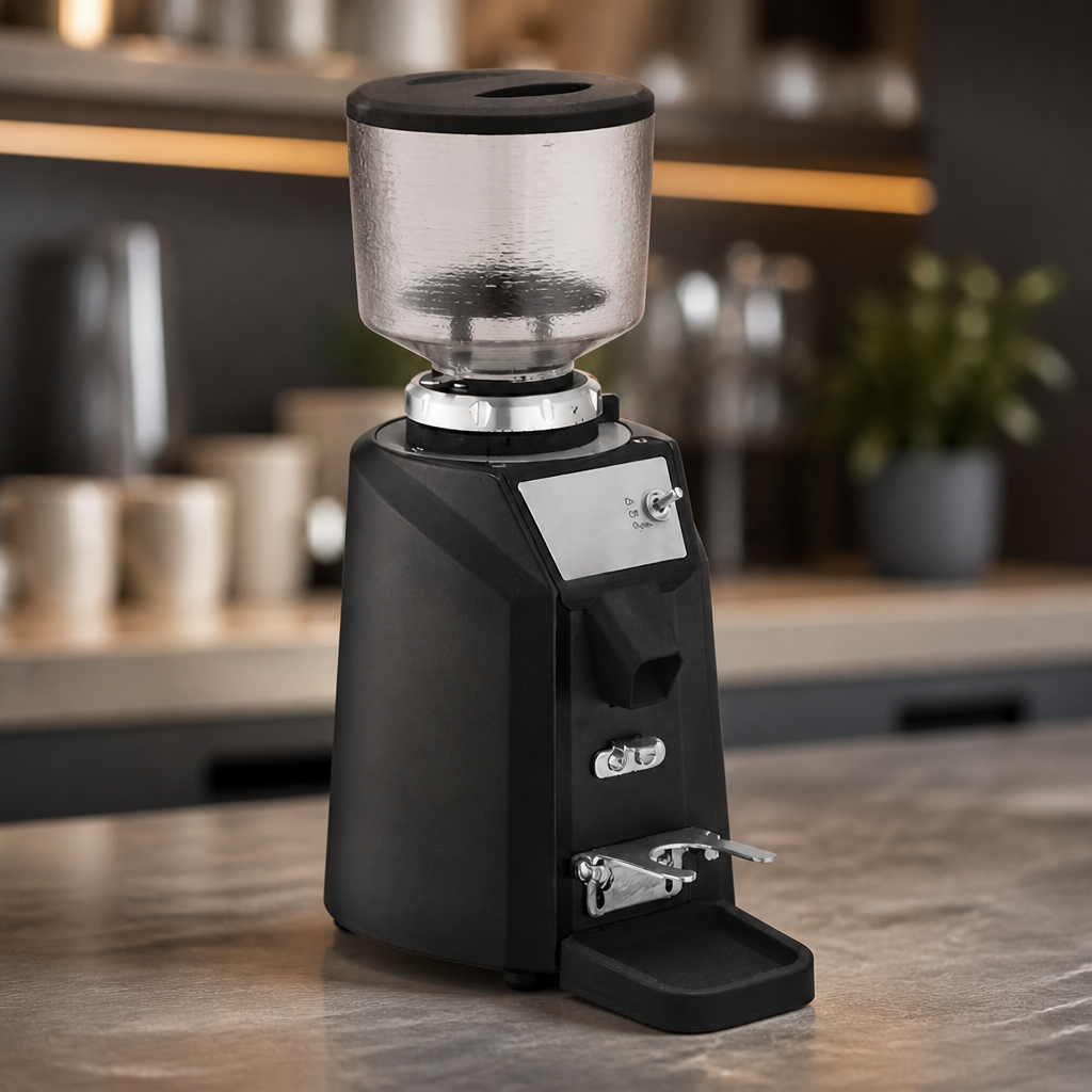 Commercial Coffee Grinder with 7g capacity for efficient grinding