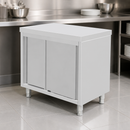 Commercial Stainless Steel Cupboard 900x900mm for Kitchen Storage