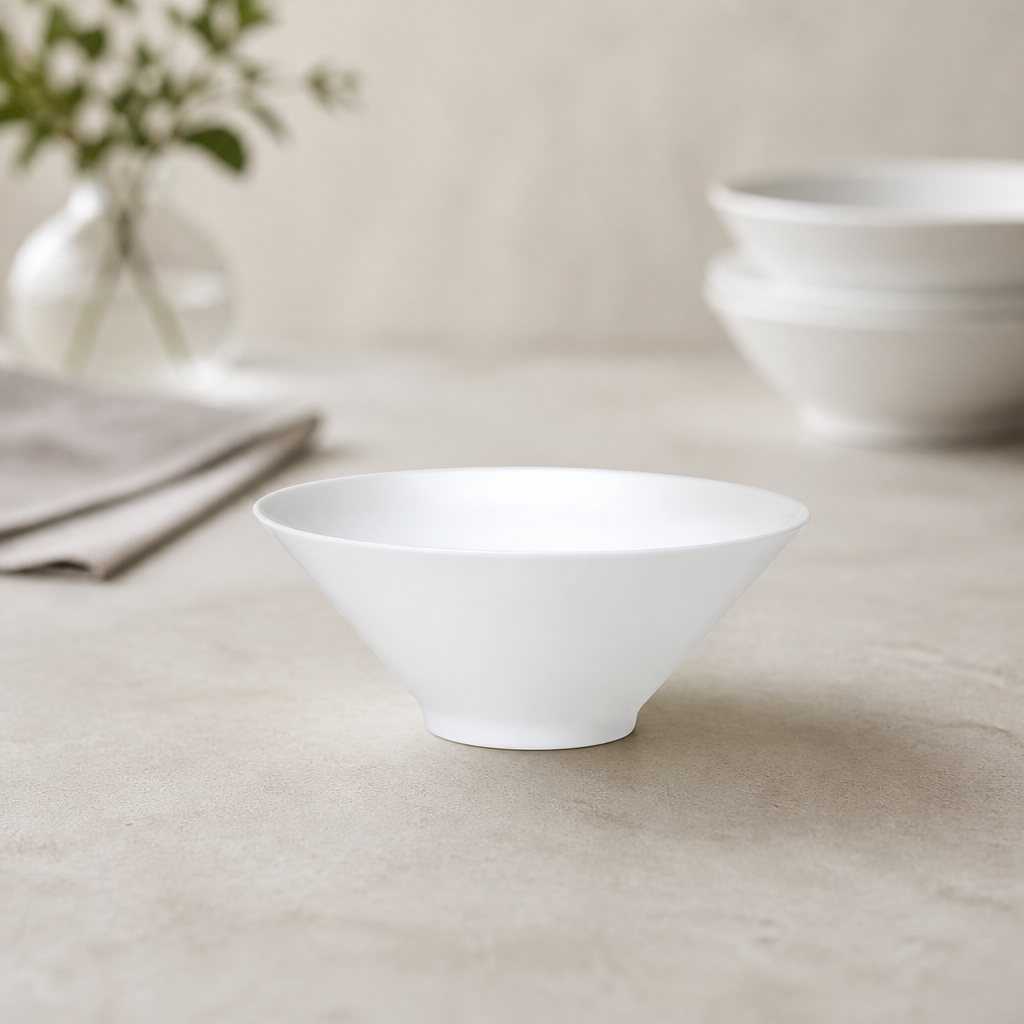 Commercial Frost Bowls 160x65mm Rimless Design 12 Pack