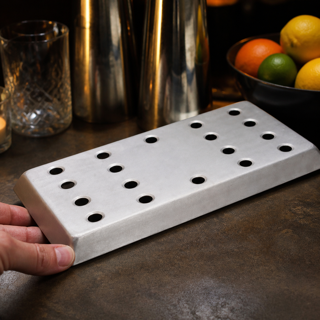 Commercial Aluminium Effect Drip Tray 406 x 222mm