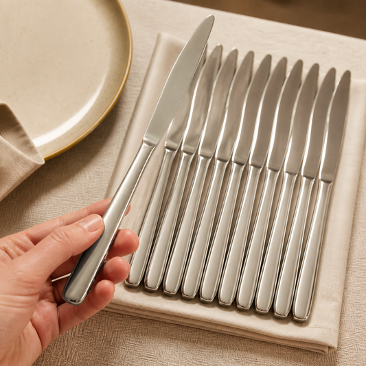 Commercial Steak Knives Set of 12 for Catering Use