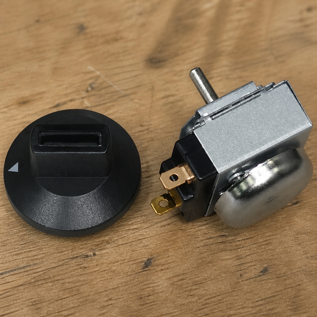 Bakelite Timer Knob for commercial knife steriliser parts