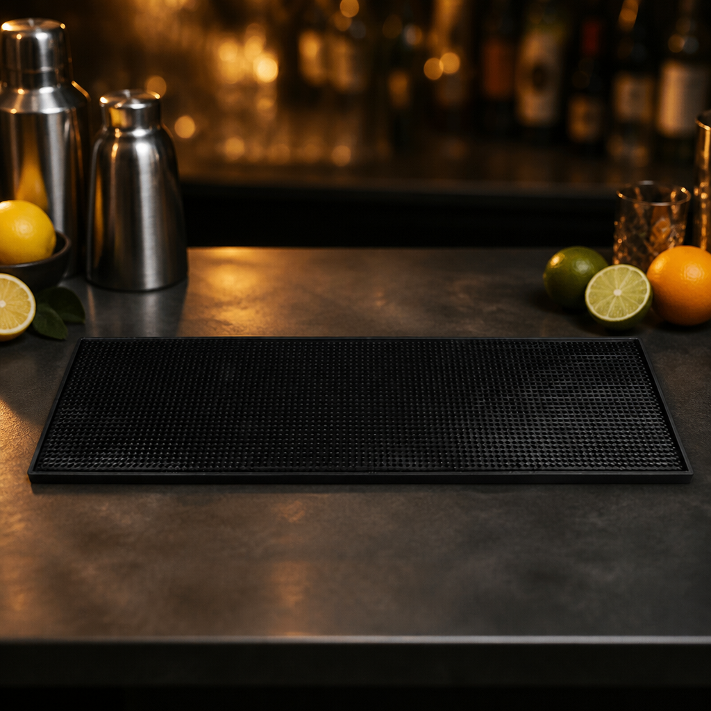 Commercial Bar Mat 200x610mm Non-Slip Hygienic Rubber Mat