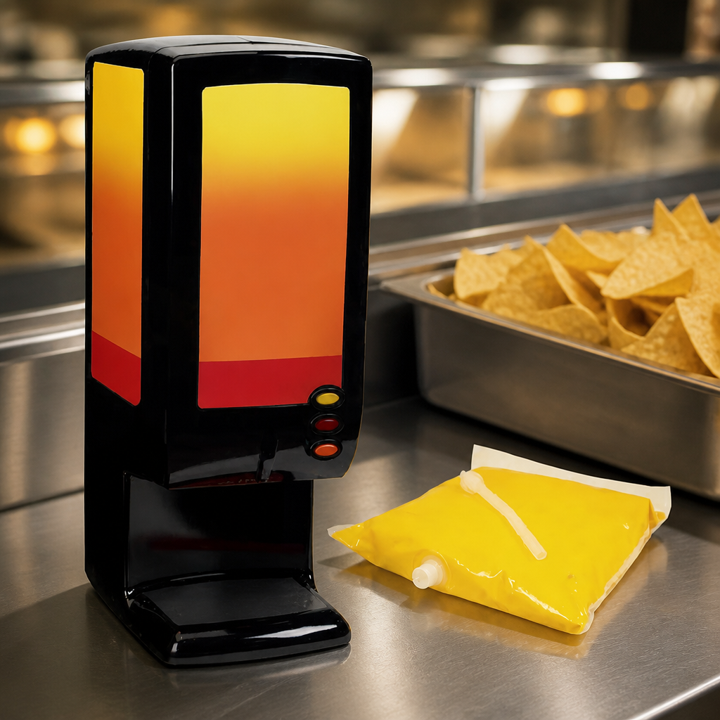 Commercial Cheese Dispenser with Adjustable Button Control 13kg