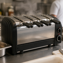 Commercial 4 Slice Sandwich Toaster with Individual Controls