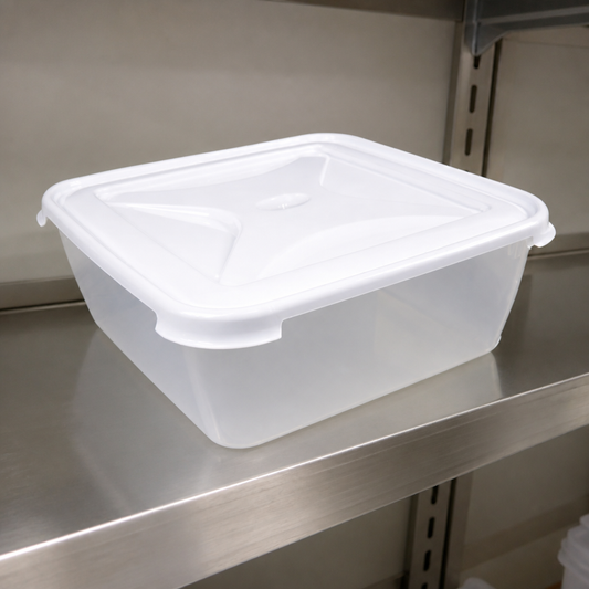 10L Commercial Polypropylene Square Food Storage Container