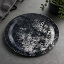 Commercial Urban Plates Black 203mm Vitrified China 12 Pack