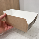 Compostable Open-Ended Food Trays 250mm 500 Pack Commercial Use