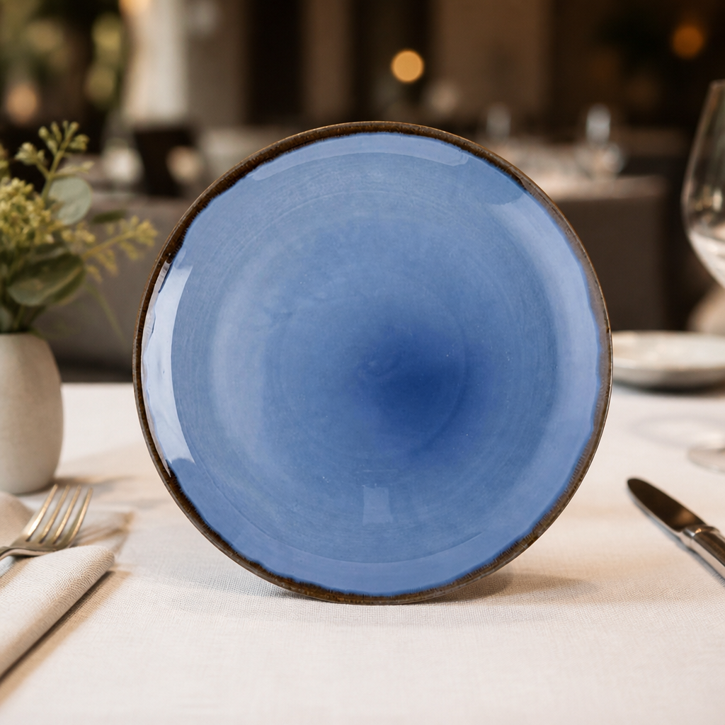 Commercial Coupe Plates 285mm Durable Vitrified Ceramic 12 Pack