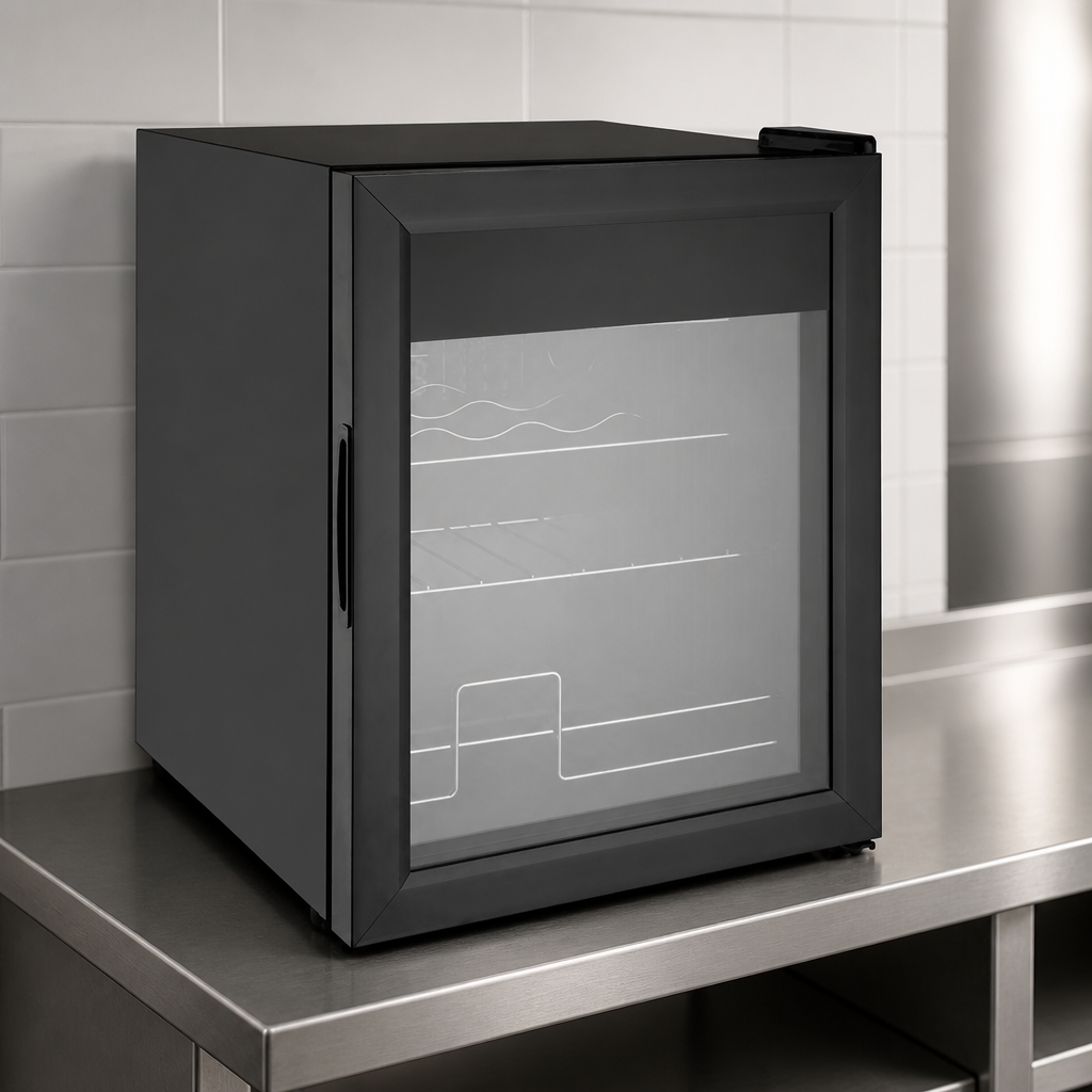 Commercial Counter Top Wine Fridge 16 Bottle Capacity 48 Ltr