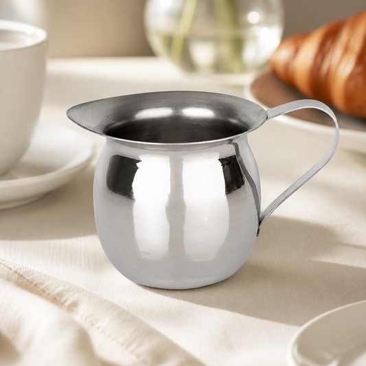 Commercial Stainless Steel Milk Jug 120ml for Coffee Service