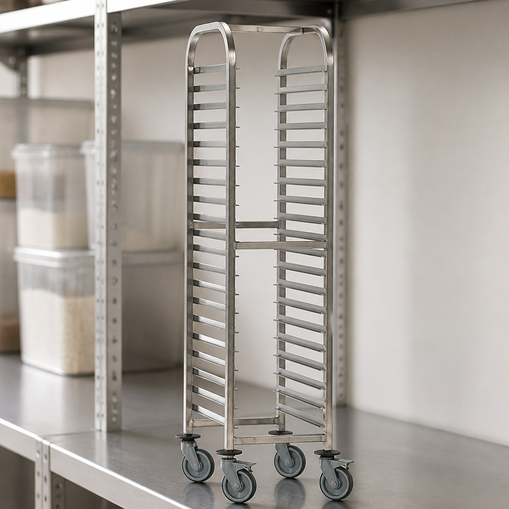 Commercial Racking Trolley 1/1 Gastronorm 20 Shelf Capacity