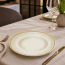 Commercial Pasta Bowls 250mm Porcelain Set of 4 Dishwasher Safe