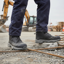 Premium Non-Metallic Safety Boots with Protective Toecap and Anti-Fatigue Comfort Footbed for All-Day Freshness
