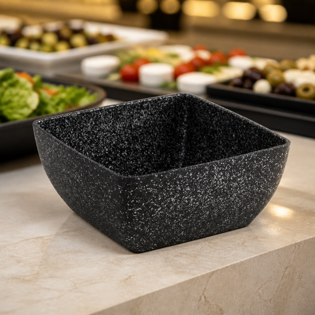 Commercial Metal Dish 190mm Aluminium Bowl