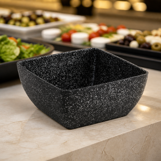 Commercial Metal Dish 190mm Aluminium Bowl
