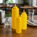 Commercial 8oz Squeeze Sauce Bottle for Heavy Use