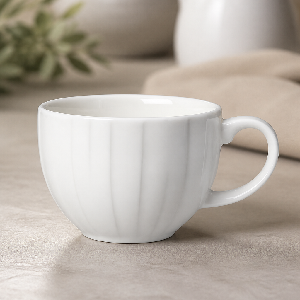 Commercial Ceramic Cups 227.5ml Dishwasher Safe 36 Pack