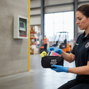 Premium AED Prep Kit with Gloves, Towels, Resuscitation Device, and More for Emergency Preparedness
