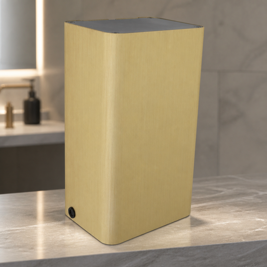 Commercial Brass Hand Dryer with HEPA Filter and UV Lights
