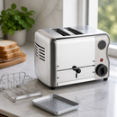 Commercial 2 Slot Toaster with Additional Elements and Sandwich Cage