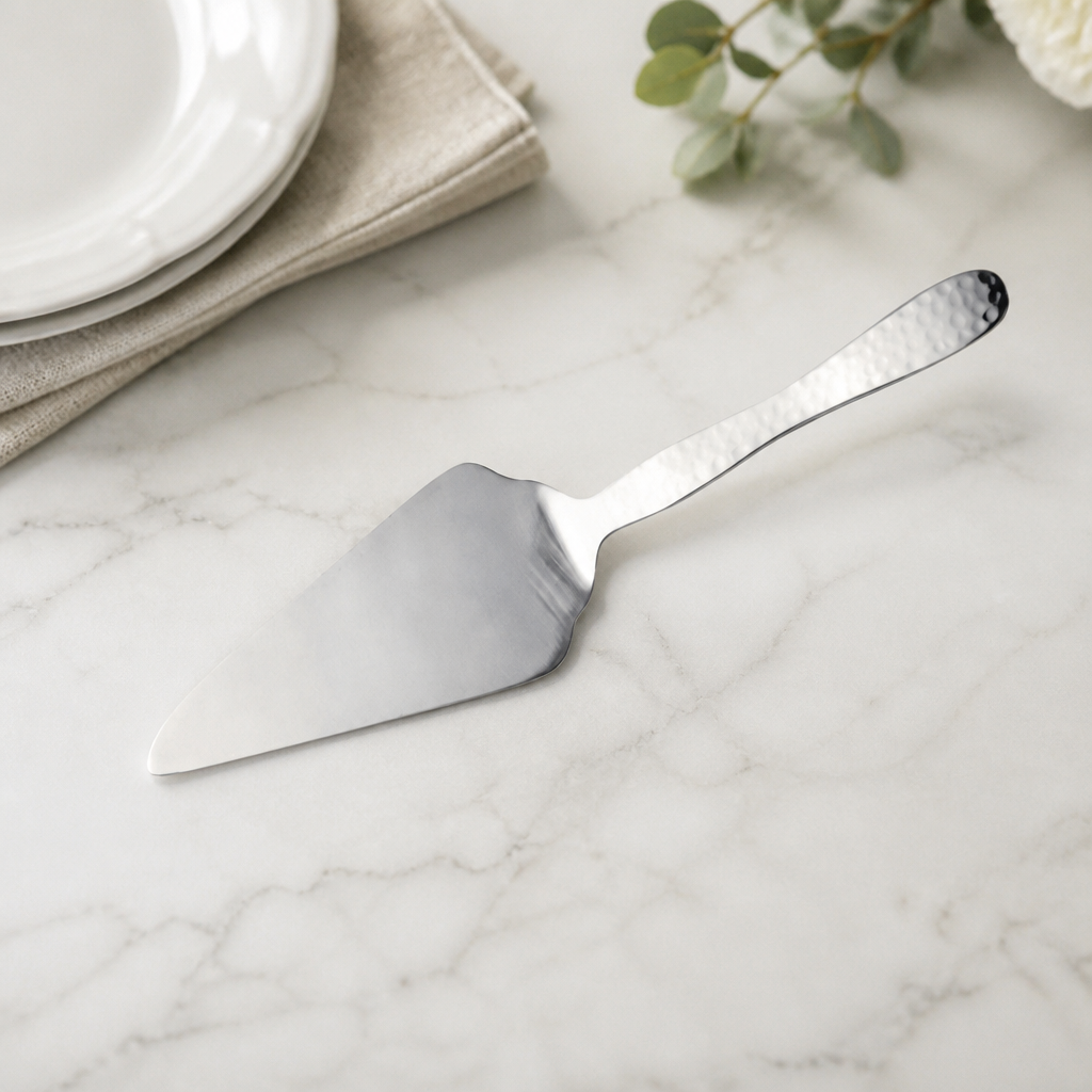 Commercial Hammered Pie Lifter 11" Stainless Steel Serving Cutlery