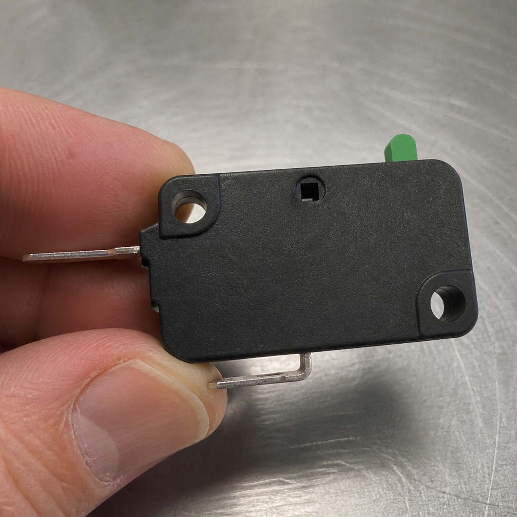Microwave microswitch replacement part for commercial equipment