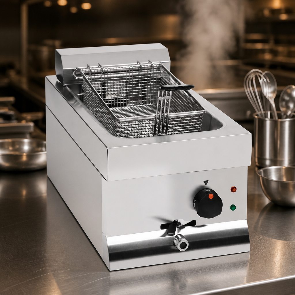 Commercial Countertop Electric Fryer with 7.5L capacity