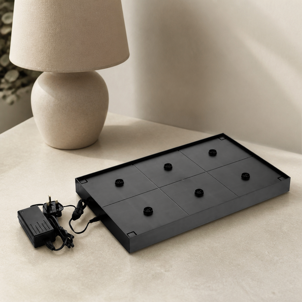 Charging Station for Up to Six Table Lamps - Commercial Use