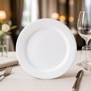 Commercial White Porcelain Plates 305mm - 12 Pack