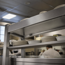 Commercial Three-Tier Ambient Overshelves for Hot Cupboards