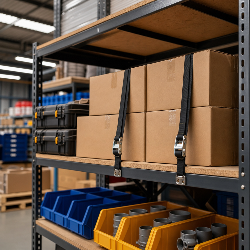 3m Tie Down Straps with Cam Buckles 250kg Load