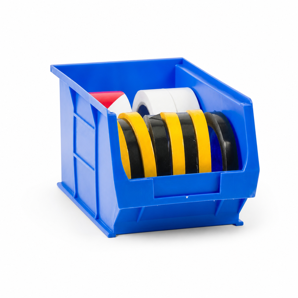 4.6L Premium Plastic Small Parts Storage Bins