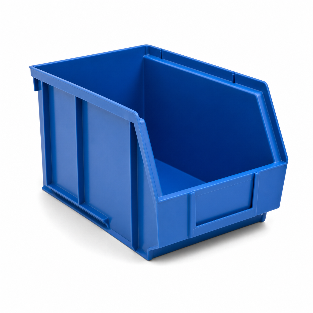 4.6L Premium Plastic Small Parts Storage Bins