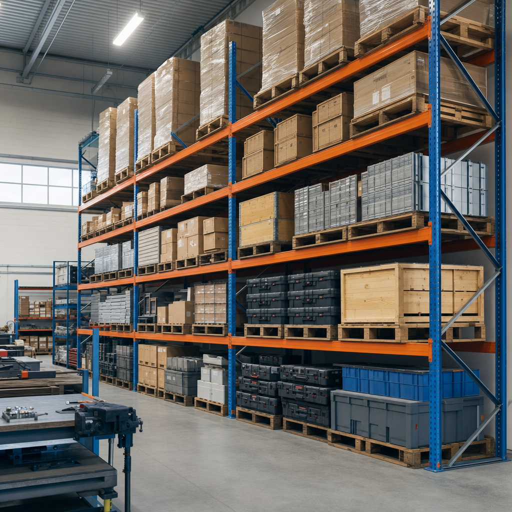 4000mm High Pallet Racking Complete Kits