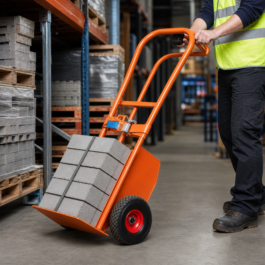 400kg Compact Electric Powered All-Terrain Sack Truck