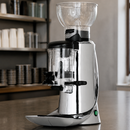 Commercial Coffee Grinder 55db 625mm High Silver Finish