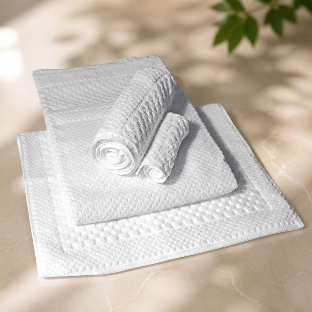 Chequers Towel (Set of 4)
