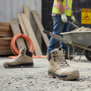 Premium Heavy Duty Waterproof Safety Boot with Lightweight Aluminium Toecap and Slip-Resistant Rubber Outsole