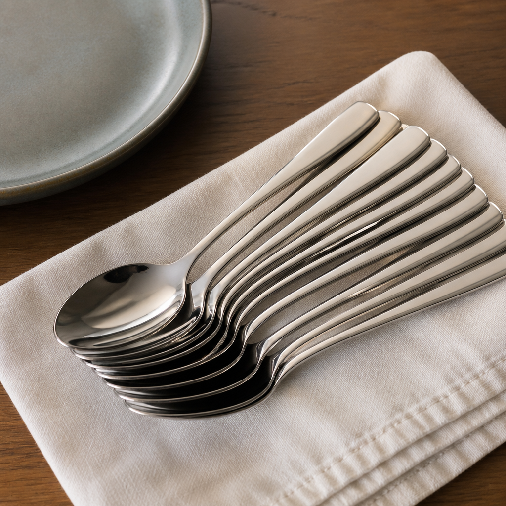 Commercial Teaspoons 12 Pack for Catering and Food Service
