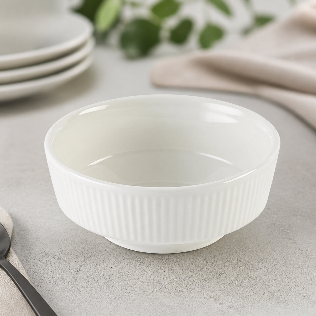 Commercial Shallow Bowls 0.26 Ltr 115mm - 12 Pack