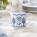 Commercial Bone China Milk Jugs 220ml - 12 Pack Sultans Garden