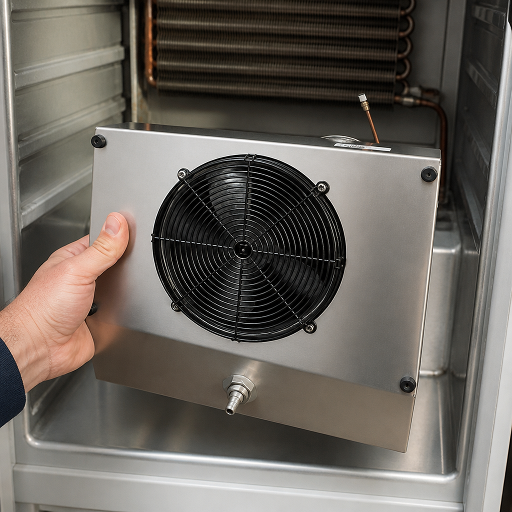 Commercial Upright Fridge Evaporator Group 500mm Height