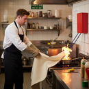Premium Fire Blanket 1.2m x 1.2m - High-Performance Cooking Oil Fire Extinguisher with 3-Ply Material