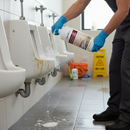 Professional 4-in-1 Acid Washroom Cleaner and Disinfectant - 1 Litre for Effective Limescale Removal and Odour Control