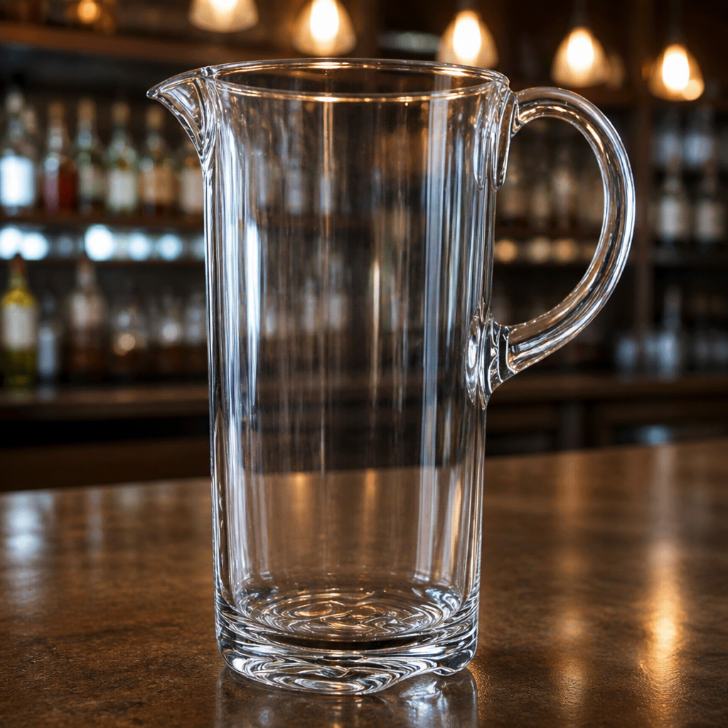 Commercial Glass Jug 1600ml, stain and break resistant