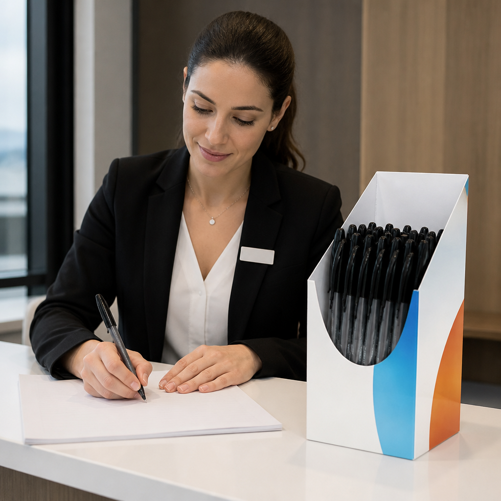 Inkjoy 100 Capped Medium Black Tuck 50 Pack
