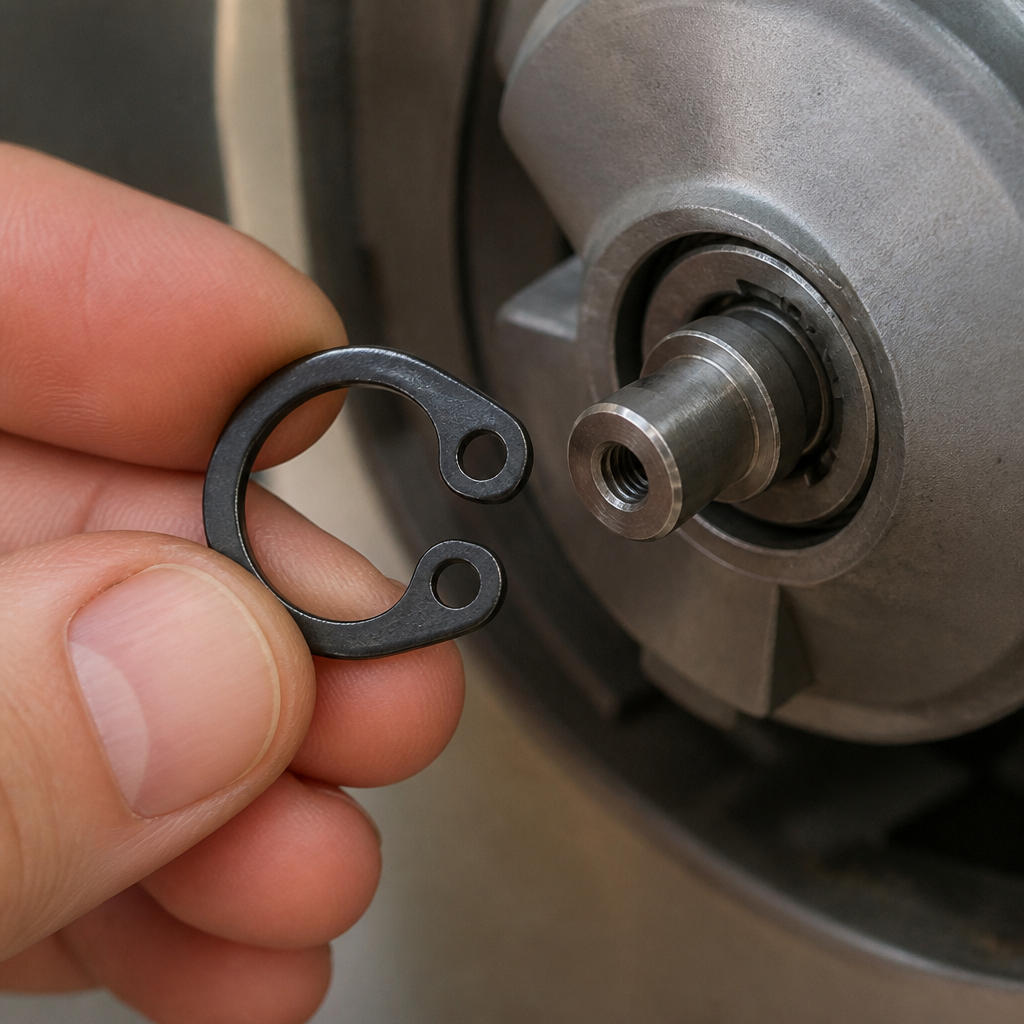 Shaft Retaining Ring for commercial spice grinder parts