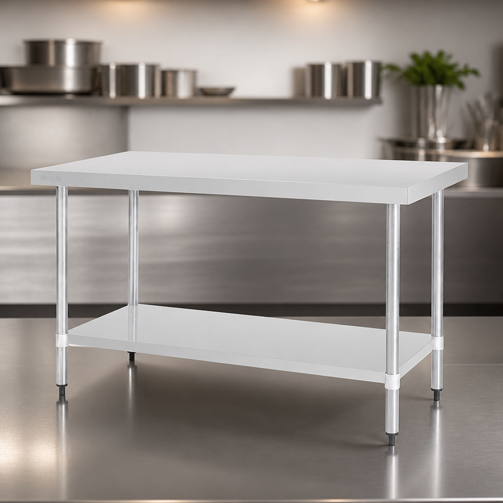Commercial Stainless Steel Prep Table 1500mm