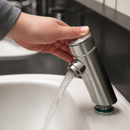 Self-Closing Commercial Pillar Tap for Public Washrooms
